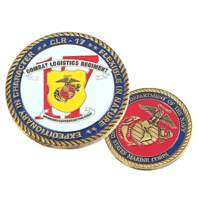 China CUSTOMER-STYLE Custom Price Cheap Color Metal Challenge Coin for sale