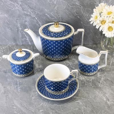 China Nordic Popular Hot Sale Water Cup Chinese Rim Royal Espresso Cup And Gold Saucer for sale