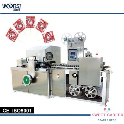 China Flat Fruity CANDY Party Lollipop Making Machine for sale