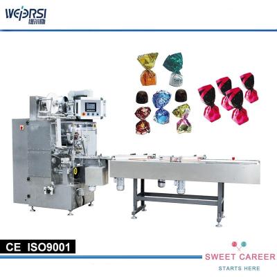 China Food Candy Chocolate Top-twist Folded Single Twist Packing Machine Machinery for sale