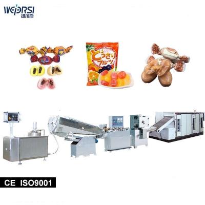 China Fully Automatic High Efficiency CANDY Hard Candy Production Line Hard Candy Machine for sale