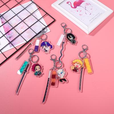 China 2021 Plastic Hot Sale Factory Make Your Own Design Custom Printed Acrylic Key Chain / Custom Printed Acrylic Charms for sale