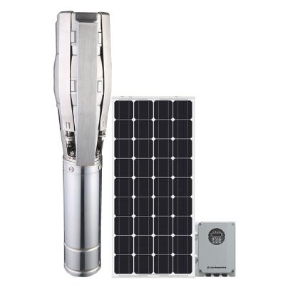 China GRANDFAR 6SSP Series Family Homes Series 6 Inch 2hp 3Hp 4Hp 5.5Hp Solar Gasoline Submersible Deep Water Pump for sale