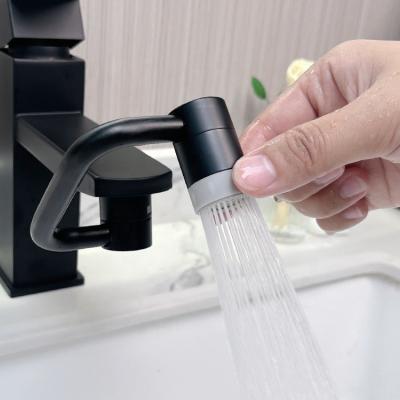 China Sell1080 Faucets Universal Filter Faucet Large Metered Hot Splash Extender Rotating Angle Rotating Robotic Arm Water Spout Faucet Extender for sale