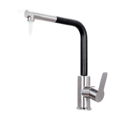 China Other High Quality 304 Stainless Steel Water Faucet 360 Degree Rotating Sink Faucet Mixer Tap For Sink à venda