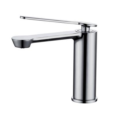 China Chrome Bathroom Basin Faucet Ornate Single Handle Bathroom Faucet Metered Mixer Taps For Wash Basin Te koop