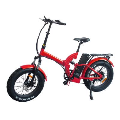 China Aluminum alloy Ristar Mid-suspension 48v 500w 8fun hub motor 20*4.0 inch fat tire e-bike with brand lithium battery 10.4ah OEM electric bike for sale