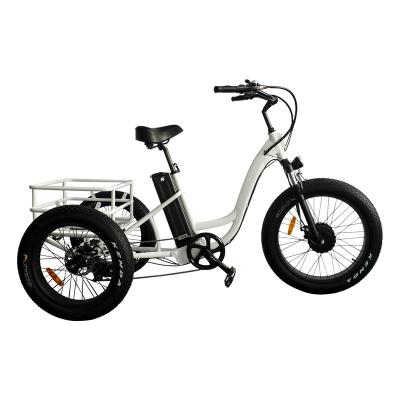 China Fashiop good tricycle three wheel electric tricycle for adults OEM custom electric tricycles for sale triciclo battery operated electrico for sale