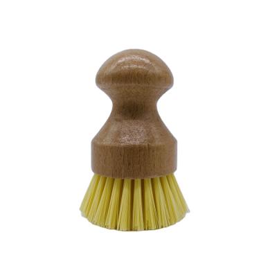 China Sustainable Promotional Good Quality Household Wooden Kitchen Cleaning Brush for sale