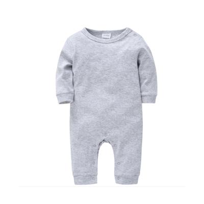 China Hot Selling Custom Baby Onesie Cotton Full Sleeve Long Sleeve Warm Baby Romper Winter Romper for sale