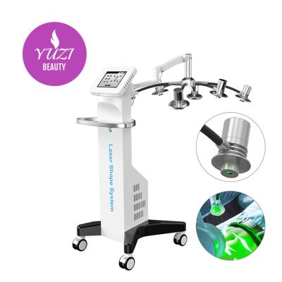 China Skin tightening YU-E25 newest 6D laser 532nm lipo laser non invasive laser slimming equipment for sale