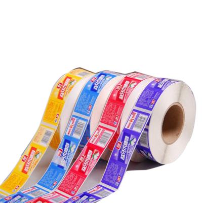 China Waterproof To Customize Multi Color Cardboard Food Label Printing for sale