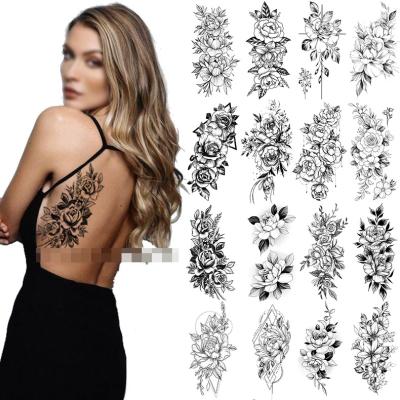 China Temporary Tattoo Sticker Temporary Fake Tatoo Temporary Tattoo Sticker Hand Hand Tattoo Sleeves Body Art Custom Waterproof for sale