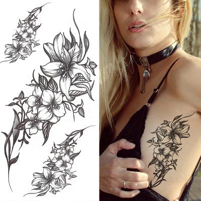 China Low Price Temporary Make Temporary Waterproof Tattoo Sticker For Body Arm Chest Shoulder Tattoo for sale