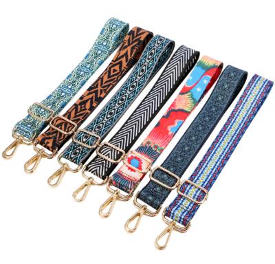 China Wholesale Polyester ZONESIN Bag Accessories Branded Canvas Fabric Handbag Strap for sale