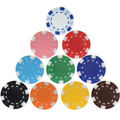 China Oversized ABS 40/43mm Token Vegas Poker Chips Blank Make Casino Chips Baseball for sale