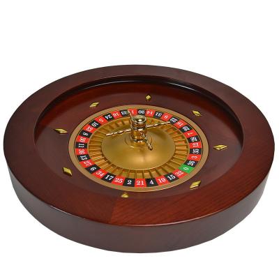 China High Quality Model Wood+Metal A Casino Wooden Roulette Bingo Game Entertainment Party Game Wheel for sale