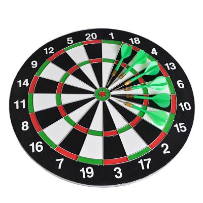 China New Indoor Sports Paperboard+metal Double Dart Target Magnetic Flocking Double Target For Wholesale for sale