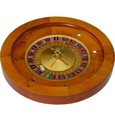 China Wooden With High Quality Type B Casino Roulette Wheel Bingo Game Entertainment Wooden Party Metal Wheel Game for sale