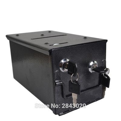 China Professional Chips Bank Double Security Money /chip Safe Case Poker Metal Iron Metal Iron Box Phone Booth for sale