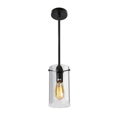 China Good quality contemporary clear glass cafe fancy kitchen dropship retro vintage design new lamp pendant light for sale