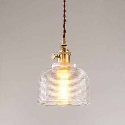 China Modern simple creative clear bubble morden restaurant E26 edison glass bulb bar living room lamp shade pendant light for sale