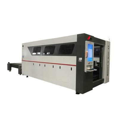 China Programmable Laser Cutter For Metal Sheet Cutting Reciprocating Worktable 3000*1500mm Cutting Worktable for sale