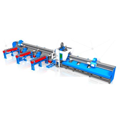 China Programmable Pipe And Tube Laser Cutting Machines BOAO Laser China for sale