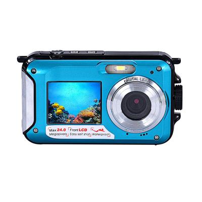 China Waterproof / Winait Shockproof Max Max Digital 2.7k Super 48 Mega Pixels Video Camera With Dual Display Waterproof Camera for sale