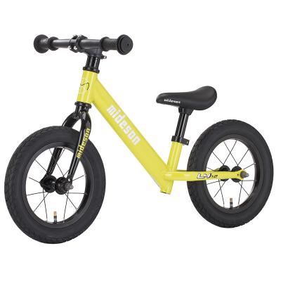 China High Quality Steel Racing Balance Bike Kids Bike Kids Balance Bike Yellow for sale