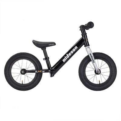 China High Quality Steel Racing Balance Bike Kids Bike Kids Balance Bike Black for sale