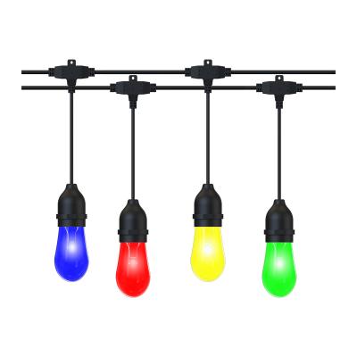 China PC Fairy Holiday Lighting Smart 36FT RGB LED String Light with 12 Bulbs for sale