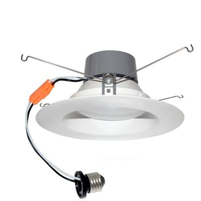 China Modern 12W recessed dimmable LED light fixture ceiling light downlight replace 90W halogen 4in for remodel and new construction for sale