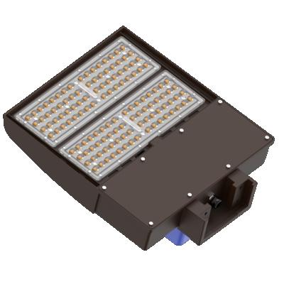 China Super Bright 200W Garden Shoe Box ETL& DLC Parking Lot Light Fixture With Duak To Dawn Photosell Sensor for sale