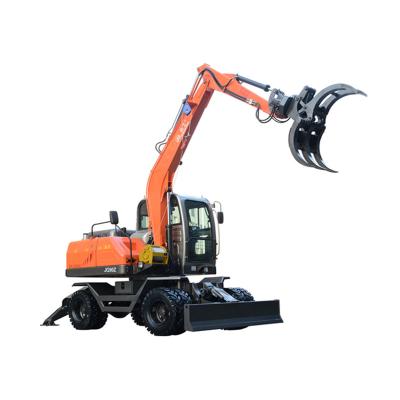 China JG95Z Farms Claw Digger Demolition Grapple For Excavator for sale