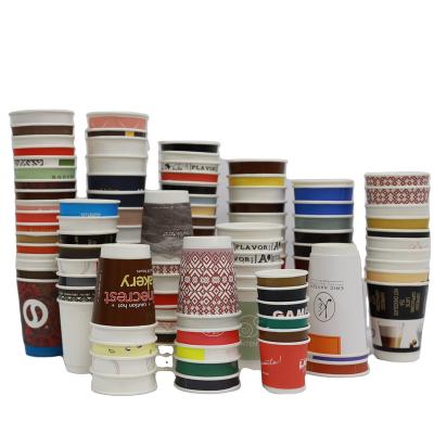 China Home.Restaurant.Bar.Hotel.Wedding. Super Markets Specials Line Wallpaper Coffee Cups With Lids And Sleeves for sale