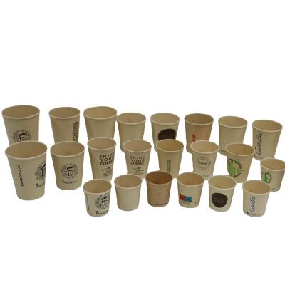 China Disposable Bamboo Eco - Friendly Compostable Paper Cups For Wholesale for sale