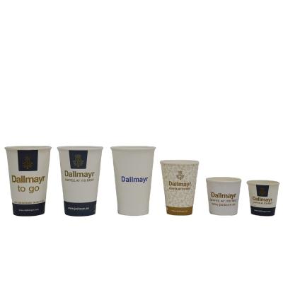 China World Famous Disposable Biodegradable Single Wall Tea Cups Double Wall Cups for sale