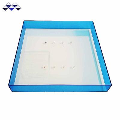 China Wholesale commercial high quality cheap transparent color site inspection warranty acrylic tray for sale