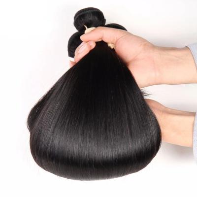 China Wholesale Straight Double Drown 100% Virgin Human Hair Flat Weft 12A Remy Hair Extensions for sale