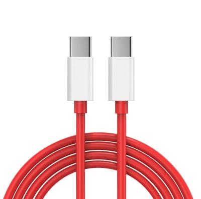 China MP3/MP4 Player 65w Dual Type-C Fast Charging Cable For Oneplus Chain Data Cable Usb 3.1 Type C Fast Charger Cable For One Plus 8t for sale