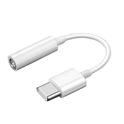 China Cell Phones USB C C to Aux Audio Converter. 3.5mm Earphone Port Adapter DAC IC USB-C Cable for Samsung note10 for sale