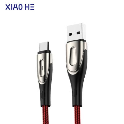 China Camera China Manufacturer 1.2m 2m 3m Braid Aluminum Zinc Alloy Usb To Type C Cable Smartphone Data Cable for sale