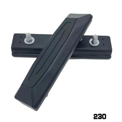 China Rubber Crawler Excavator Track Guards for 230mm Excavators and Tracked Construction Vehicles for sale