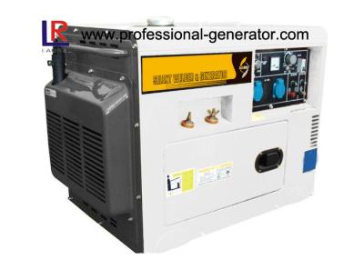 Κίνα 5.5kVA ενιαίας φάσης ηλεκτρική γεννήτρια οξυγονοκολλητών diesel τύπων έναρξης σιωπηλή για το σπίτι προς πώληση