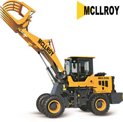 China Kompakte gegliederte Maschinen-Energie Mini Wheel Loader des Rad-Lader-MCL930 ZL930 Yunnei490 42kw zu verkaufen