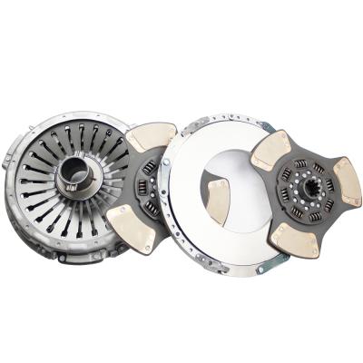 China American Heavy Duty Truck Stamped Steel 104100-2 104100-1 Clutch Kit Assembly For American LaFrance 365mm for sale