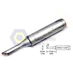 China Hakko N452-T-3CF soldering tip for HAKKO DASH452/453 soldering iron handpiece for sale