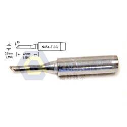 China Extremidad que suelda de Hakko N454-T-3C para el handpiece del soldador de HAKKO DASH454 en venta