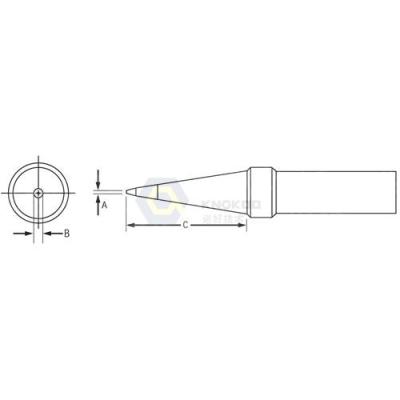 China Weller ETT soldering tip for Weller soldering station WES51,WESD51,iron EC1201A, PES51 for sale